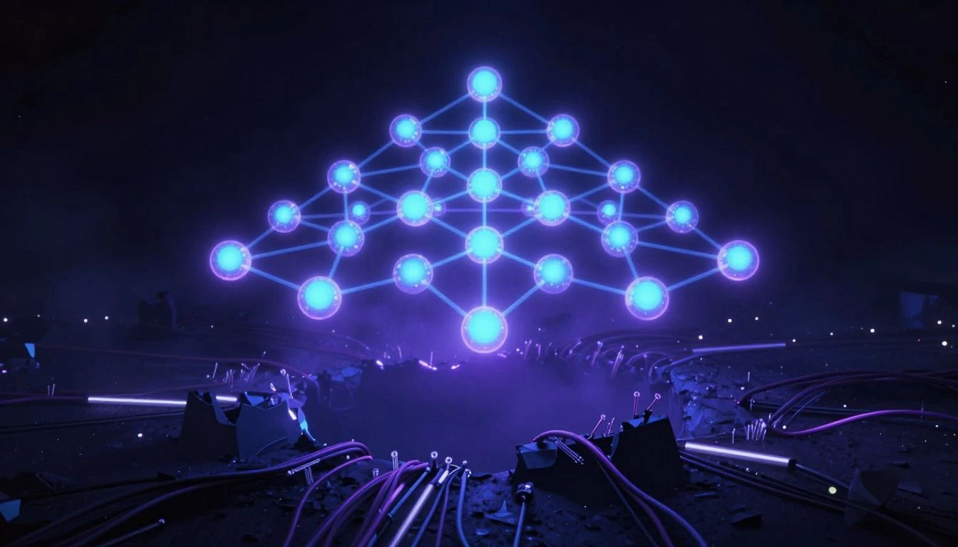 Governance layer floating above a missing messaging infrastructure